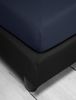 Irisette Kuschel-Jersey Spannbetttuch Vesuv 0012 jeans 100x200 cm 12-81 jeans Bild 5