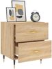 vidaXL Nachttisch Sonoma-Eiche 40x35x47,5 cm Holzwerkstoff 827266 Bild 4