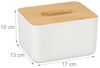 Relaxdays 4 x Tücherbox mit Deckel Bild 5