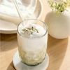 Leonardo GOCCE Matcha Latte Glas (2) 390 ml mit Glastrinkhalm 2er Set Bild 4