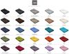 Mako Satin Bettlaken ohne Gummizug gelb 240x280cm Bild 2