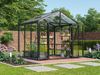Vitavia Gewächshaus Zeus Comfort 6200 ESG/HKP 258x242 cm schwarz Bild 5