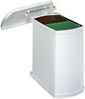 HAILO Abfallsorter 16 (2x8) Liter DUO-3416 ab 45 cm Schrankbreite, weiß Bild 2