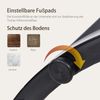 2er Set Runder Couchtisch Holzoptik Braun, Nesting Beistelltisch Wohnzimmer Bild 5