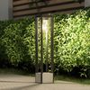 Lucande Außen-Stehlampe Kalisa, Metall, Alu IP44, 1 x 40 W Bild 1