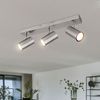 Deckenleuchte, silber, Spot beweglich, L 41 cm Bild 5