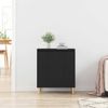 vidaXL Sideboard Schwarz Eichen-Optik 60 x 35 x 70 cm Holzwerkstoff 862593 Bild 4