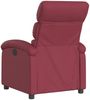 vidaXL Relaxsessel Weinrot Stoff 371692 Bild 5