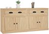 vidaXL Sideboards 2 Stk. Sonoma-Eiche Holzwerkstoff 3185266 Bild 4