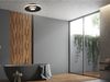 LED Deckenleuchte ASCARI rund Schwarz matt dimmbar IP44, Ø 30cm Bild 4