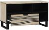 vidaXL TV-Einheiten mit Schubladen Weiß 80 x 33 x 46 cm Holzwerkstoff 4017989 Bild 2
