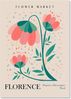 Poster Blumen Markt Botanische Bilder New York Paris Madrid London und Amsterdam als Deko Print ohne Rahmen - London / 40 x 60 cm Bild 2