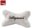POWER INN Nackenkissen POWER INN Leseknochen, Bestickt, Beige "Lieblingsmensch", Bestickt Bild 2