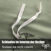 Soifox Bettwäsche 200x200 Salbeigrün Mikrofaser Bügelfrei Knitterfrei 2er Set Bild 4
