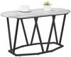vidaXL Couchtisch Grau 80 x 40 x 40.5 cm Sperrholz und Metall 869693 Bild 3