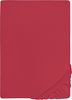 biberna Jersey-Elastic-Spannbetttuch , rubin, 1 x 140 x 200 cm - 160x220 cm Bild 5