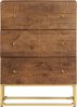 vidaXL Kommode 55x30x76 cm Massivholz Mango und Eisen 371995 Bild 3