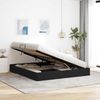 vidaXL Ottoman Bettgestell mit Speicher Schwarz 160 x 200 cm Samt 3442894 Bild 4