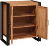 vidaXL Nachttisch Braun 66 x 35 x 76 cm Massivholz Akazie 4102776 Bild 4