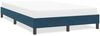 Einzelbettgestell Design für Erwachsene ohne Matratze Dunkelblau 120x220 cm Samt d4386e Bild 2