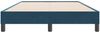 Einzelbettgestell Design für Erwachsene ohne Matratze Dunkelblau 120x220 cm Samt d4386e Bild 5