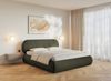 Selsey 'Asmelio' Polsterbett, khaki, 180x200 cm Bild 3