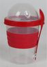 24x BURI Joghurtbecher 600ml Löffel Müsli Lunchboxen Schale To Go Arbeit Deckel Bild 5