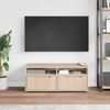 TV-Lowboard, TV-Schrank VISNES Sonoma-Eiche 100x40x38 cm Holzwerkstoff Bild 3