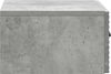 vidaXL Wandmontierter Nachttisch Betongrau 49 x 34,5 x 20 cm 898621 Bild 5