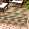 Andiamo Teppich Sedona Streifen, rechteckig, Höhe: 5 mm, Flachgewebe, gestreift, In- und Outdoor geeignet Bild 2
