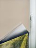 ondeco Thermo-Rollo ohne Bohren, Klemmrollo für Fenster und Türen, Klemmfix Verdunklungsrollo Sichtschutz Seitenzugrollo Rollo Sonnenschutz Fenster innen Blackout - Sand - 45x150 cm Bild 4