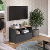 Kommode Wido Anthrazit/Sonoma 80 x 50 cm mit 1 geschlossenem Fach Vicco Bild 3
