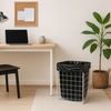 Relaxdays Papierkorb Gitter-Design 60 l Bild 3