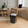 Relaxdays Papierkorb Gitter-Design 60 l Bild 2