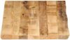 vidaXL Tischplatte mit Baumkante 100x60x3,8 cm Raues Mango Massivholz 370694 Bild 4