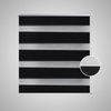 vidaXL Zebra-Rollo 40,9 x 100 cm, Stoffbreite 36,7 cm, schwarz 240184 Bild 3