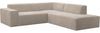 WERK2 Ecksofa Zeus-M, B/T: 251/262 cm, tolles Sofa mit schönen Details, L-Form, Curvy Trend Garnitur, urbane Optik, komfortable Wellenunterfederung Bild 3