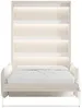 Vente-unique - RAPILI Bett Holz, Platte Beige - B 133 cm239,2 cm x H 225,2 cm x L 200 cm Bild 5