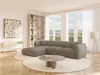 Vente-unique - CAMILIO Sofa Stoff Schokoladenbraun - B 165 cm x H 74 cm x L 272 cm Bild 2