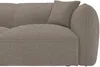 Vente-unique - CAMILIO Sofa Stoff Schokoladenbraun - B 165 cm x H 74 cm x L 272 cm Bild 5