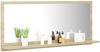 vidaXL Badspiegel Sonoma-Eiche 90x10,5x37 cm Holzwerkstoff 804583 Bild 3