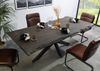 Baumtisch Mango 200x100x77 grau lackiert / Kreuzgestell anthrazit matt FREEFORM 5 Bild 2