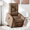 vidaXL Relaxsessel mit Aufstehhilfe Braun Stoff 3303258 Bild 2