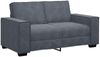 vidaXL 3-tlg. Sofagarnitur mit Kissen Dunkelgrau Samt 3324619 Bild 5