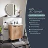 BADEDU VAAL LED Spiegel Ø 60 cm, rund, Weiß, Sensor Bild 2