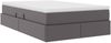 vidaXL Aufbewahrungsbett mit Matratze Grau 120 x 190 cm Kunstleder 3370156 Bild 5