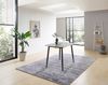 Esstisch >Owen< in Steinoptik, schwarz, Keramik, Metall - 120x77x80cm (BxHxT) Bild 3