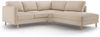 Micadoni Symmetrisches Ecksofa Eden 4-Sitzer Rechts Samt Nude Bild 1
