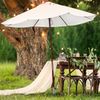 Relaxdays Grauer Rasendorn für Sonnenschirm Bild 3