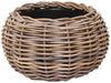 VIVANNO Weidenkorb Rattan PALLA Rund - Natur Geflochten (1 St), 29x19 cm Bild 5